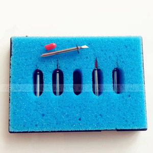 Hot bán 45 độ may <span class=keywords><strong>plotter</strong></span> <span class=keywords><strong>Blade</strong></span> Vinyl <span class=keywords><strong>plotter</strong></span> lưỡi cắt cho hàng may mặc hoặc giày - Product Image 2