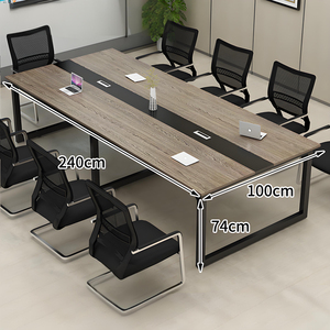 Modern Office Furniture Conference Rectangular <strong>Table</strong> <strong>Meeting</strong> Desk 8 <strong>10</strong> 12 20 <strong>Person</strong> Veener Laminated Wooden Conference <strong>Tables</strong>