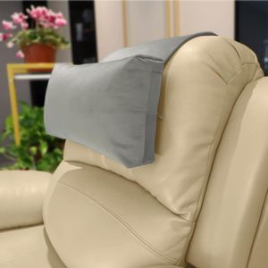 Nuevo y Elegante Reposacabezas de Franela para Coche con Soporte Ajustable de Espuma Viscoelástica y Base Antideslizante, Almohada Universal para el Cuello - Product Image 5