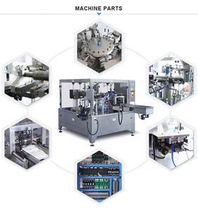 เครื่องบรรจุภัณฑ์แบบโรตารี่อัตโนมัติ<span class=keywords><strong>ประ</strong></span>สิทธิภาพสูงสำหรับบรรจุถุงสำเร็จรูปและบรรจุภัณฑ์แบบซิปกัสเซ็ตในสายการผลิต - Product Image 3