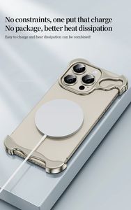 Funda Protectora para Teléfono con Parachoques de Aleación de Aluminio Premium, Resistente a Golpes, con Protector de Lente para iPhone 17 16 15 Pro Max - Product Image 6