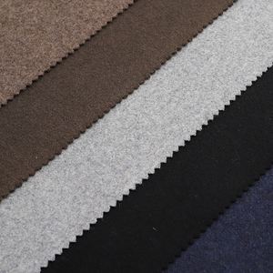 중국 고품질 100% 양모 550 600 620 630gsm 모직 멜튼 원단 바지 - Product Image 1