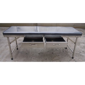 Lit médical Kang Zhi Xing 1900*650*650 en acier inoxydable avec tiroirs pour hôpital et clinique - Product Image 1