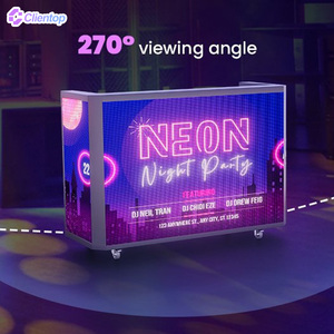 Écran d'affichage à LED pour façade de cabine de DJ personnalisé podium magique écran LED numérique créatif pour les boîtes de nuit bar <span class=keywords><strong>musique</strong></span> électronique - Product Image 3
