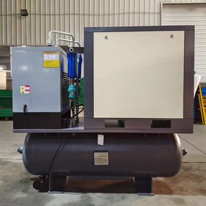 <span class=keywords><strong>Compresseur</strong></span> d'air à vis à vitesse fixe intégré ZAKF <span class=keywords><strong>de</strong></span> fabrication chinoise, 30HP 22KW, avec sécheur et réservoir pour l'industrie textile et cimentaire - Product Image 3