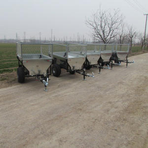 <span class=keywords><strong>Remolque</strong></span> remolcable cuádruple ATV galvanizado con caja de descarga de 500kg para remolques de motocicleta y ATV - Product Image 3