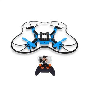 2023 Y thành tự làm khối xây dựng Drone 2.4GHz mini có thể tháo rời rc Quadcopter với Camera HD - Product Image 1