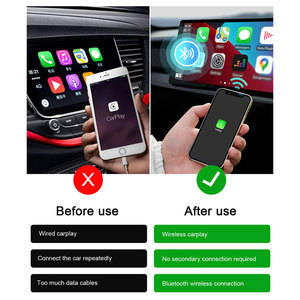 Topleo Carplay AI กล่องอะแดปเตอร์มินิเชื่อมต่ออย่างรวดเร็วเล่นรถอะแดปเตอร์ไร้สาย Magic Android อัตโนมัติแบบพกพา Carplay AI กล่อง - Product Image 5