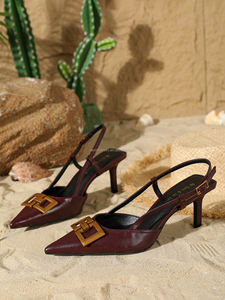 1208-9 <span class=keywords><strong>Sandali</strong></span> da <span class=keywords><strong>Donna</strong></span> Estivi alla Moda con Tacco a Punta, Scarpa Elegante e Sexy con Tacco Alto da <span class=keywords><strong>Donna</strong></span>, Scarpe da <span class=keywords><strong>Donna</strong></span> Personalizzate - Product Image 2