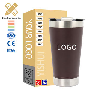 Vaso Térmico Personalizado con Logotipo, de Acero Inoxidable 304, Aislado al Vacío, Ecológico, de 20 oz, <span class=keywords><strong>para</strong></span> Cerveza - Product Image 1