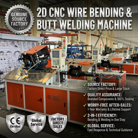 Máquina Automática de Doblado y Soldadura de Alambre con Tecnología CNC para Enderezamiento y Corte 2D de Acero al Carbono
