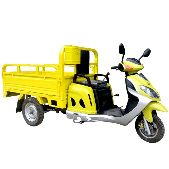 2021 popular gas powered adults tricycle 3 wheel moped Air cooled scooter tuk tuk for sales
