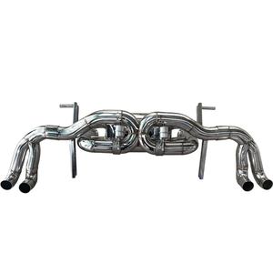 JTLD लेम्बोर्गिनी के लिए उच्च प्रदर्शन ऑटो भागों SUS304 मफलर निकास Huracan LP610 - Product Image 1