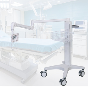 Great Cause Medical <b>Trolley</b> WYTC790 1800mm Long Arm With Basket For Hospital Use - Product Image 4