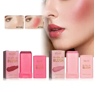 Bột Blusher Stick brightens và đáy, ba chiều, tự nhiên, Khỏa Thân, không thấm nước, ánh sáng và đa chức năng