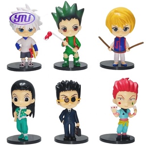 ฟิกเกอร์แอคชั่น hunteres <span class=keywords><strong>x</strong></span> hunteres PVC 6ชิ้นจากญี่ปุ่นขายดี GON-FREECSS เป็นของขวัญสำหรับเด็ก - Product Image 4