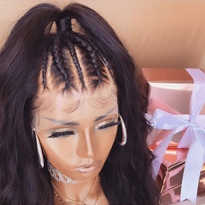 Factory <strong>Cheap</strong> Price 13x6 False Scalp Pre Plucked Brazilian Human Hair Short Bob Straight Lace Front <strong>Wigs</strong> - Product Image 4