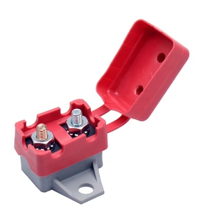 Disjoncteur <span class=keywords><strong>miniature</strong></span> 50A 12V/24V réinitialisation manuelle avec vis de Type boulon à goujon pour chargeurs de batterie camions bus voitures électriques - Product Image 1