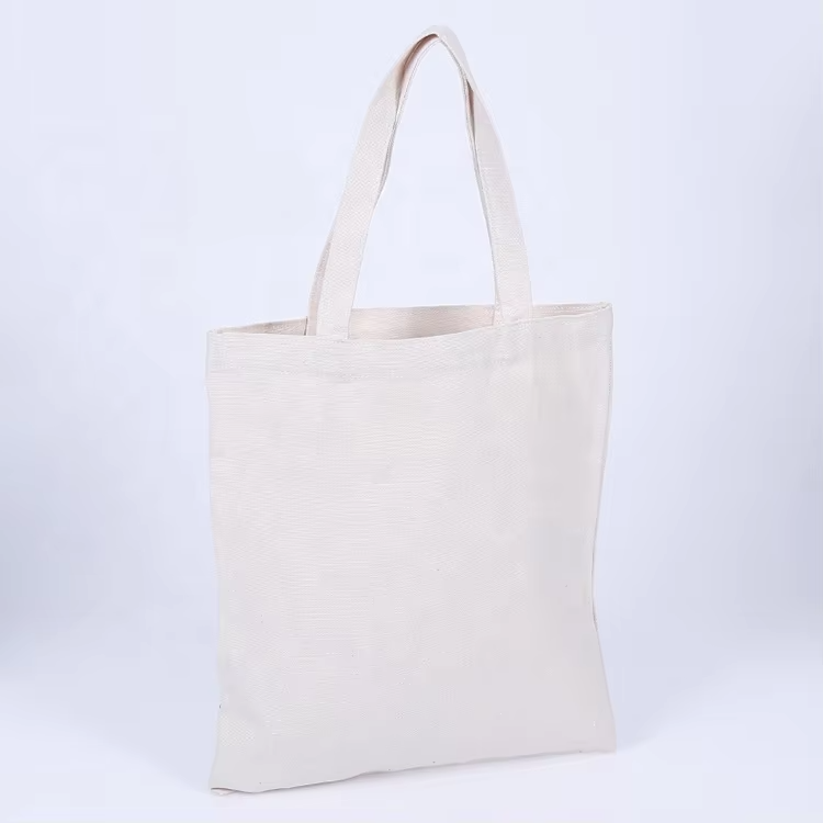 Reusable Eco-friendly Cotton Canvas Shopping Bag Multipurpose Reusable Tote Bag