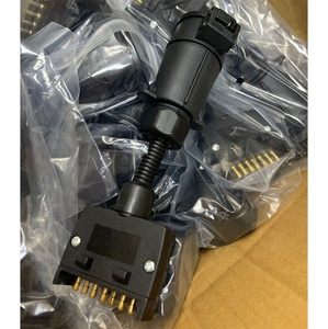 <span class=keywords><strong>Trailer</strong></span> Adapter <span class=keywords><strong>7</strong></span> Cách Phẳng Cắm Để <span class=keywords><strong>7</strong></span> Pin Lớn Vòng <span class=keywords><strong>Trailer</strong></span> Ổ Cắm Úc Phong Cách Kết Nối Cho <span class=keywords><strong>Trailer</strong></span> Xe Tải - Product Image 2