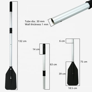 Bateau à rames en PVC pour pêche en bateau gonflable, 1 personne, lacs et rivières - Product Image 4