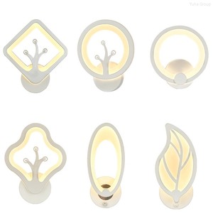 Applique murale LED moderne, douille E26, décoration de salon, installation murale encastrée - Product Image 5