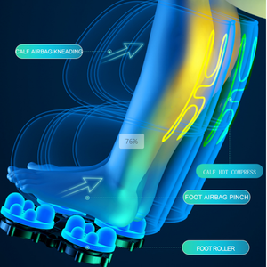 VCT AI Sprach funktion U-Kissen & Schwerelosigkeit für ultimative Entspannung Top Notch Jade Stone Massage stuhl - Product Image 4