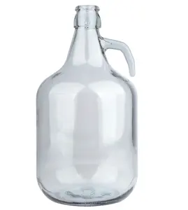 5L kapazität wasser glas flasche mit 38mm polyseal kappe