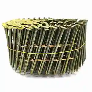 Elicoidale in acciaio elettro zincato copertura pallet 1 1/4 1 3/4 chiodo 57mm 2.5 pollici 45mm gambo ad anello