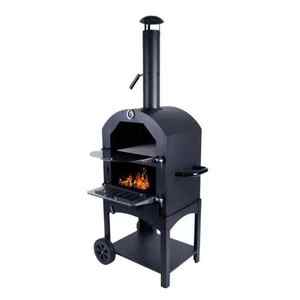 Lyroe prezzo all'ingrosso campeggio all'aperto portatile legno/carbone Multi-combustibile BBQ/Pizza forno di cottura Grill - Product Image 4