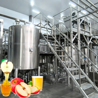 Productielijn voor appelconcentraat / Installatie voor de verwerking van fruitpuree & concentraat / Industriële apparatuur voor sapverdamping