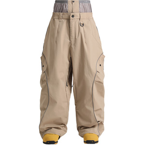 Pantalons de snowboard pour hommes et femmes avec bande réfléchissante, super baggy, imperméables 20000 mm, respirants, pantalons cargo pour le ski et la neige - Product Image 4