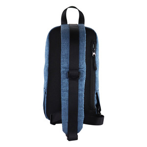 Sac à dos bandoulière avec port de chargement USB, sac de poitrine décontracté léger pour homme, protection pour tablette - Product Image 3