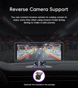 Moniteur universel intelligent de 10.26 pouces CarPlay sans fil IPS Android Auto Portable Carplay écran pour voiture - Product Image 6