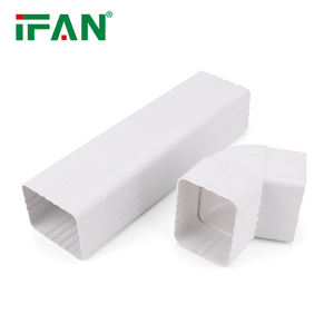 Accessoires de gouttière de drainage IFAN Factory, tuyau de descente en PVC écologique et résistant, <span class=keywords><strong>collecteur</strong></span> d'eau de pluie - Product Image 5
