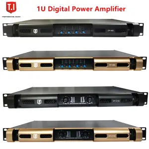 Digital 1U power amps /portable power amps hot sell stage powerful amplifiers 2000 watts 2 channel amp