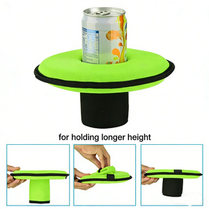 Koozies flottants personnalisés en néoprène souple imperméable pour refroidisseur de canettes, pour piscine, plage, fête, vente en gros, commande en gros, service de logo OEM, usine - Product Image 3