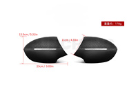 Pièces de rechange premium, pas de modification nécessaire, fibre de carbone sèche pour coques de rétroviseurs BMW Série 3 E90 E91 E92 E93