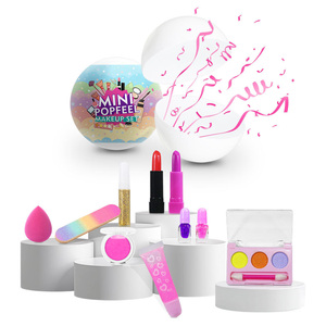Coffrets de maquillage miniatures les plus populaires pour filles : rouge à lèvres, gloss, fard à paupières, anticernes, poudre, blush - Product Image 2