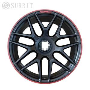 Nuevas Llantas de Aleación Forjadas SURRIT de 21 y 22 Pulgadas para Mercedes G63 G500 G350 G65, Resistentes, Todoterreno, Compatibles con SUV Clase G AMG, Negro+Rojo - Product Image 3