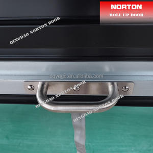 Porte graphique industrielle en acier et en plastique roulante <span class=keywords><strong>électrique</strong></span> et manuelle au design moderne Porte enroulable bon marché en gros - Product Image 6