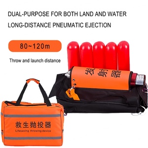 อุปกรณ์ช่วยชีวิตแบบเกาหลีพร้อมถุงเก็บของ ฉายภาพได้บนบกได้ไกลถึง 126 เมตร ผลิตภัณฑ์เพื่อความปลอดภัยทางน้ำ - Product Image 2