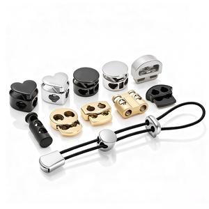 Bouchon de liège cordon métallique verrouille cordon élastique 3mm cordes à capuche accessoires de veste à capuche cordon de serrage cordon de verrouillage pour sweat à capuche - Product Image 4