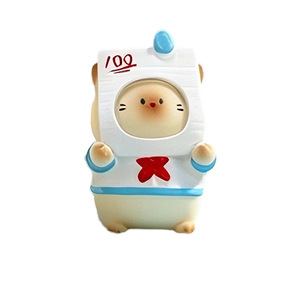 Figurines en résine de la série « La Fuite de Mimi de l'école » - Boîte mystère - 8 figurines standard et 2 figurines cachées - Jouet de collection mignon de style dessin animé pour enfants de 8 à 13 ans - Product Image 5