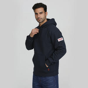 Sudadera con capucha fluorescente amarilla de alta visibilidad XK-001 para hombre, ropa de trabajo ignífuga, prenda de seguridad para uso industrial - Product Image 4