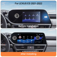 Autoradio MEKEDE pour LEXUS ES 2021-2022 12,3 pouces 10,25 pouces QUALCOMM685 8+128 Android 14 HD IPS Sans fil CP Auto Phone Link