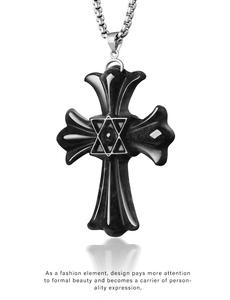 Colgante de Plata S925 con Piedra de Jadeíta Natural Genuina de Grado A, Forma de Fénix y Estrella de Seis Puntas, Clásico para Moda - Product Image 4