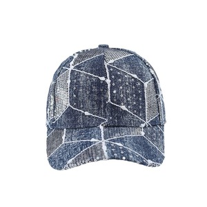 Phụ nữ mới của Visor, sequined dòng thiết kế, thời trang đa năng kẻ sọc Cap, Sun hat - Product Image 5