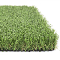 Gazon artificiel paysager personnalisé 40mm 45mm 50mm, tapis de gazon réaliste, résistant aux intempéries avec protection UV, pour jardin