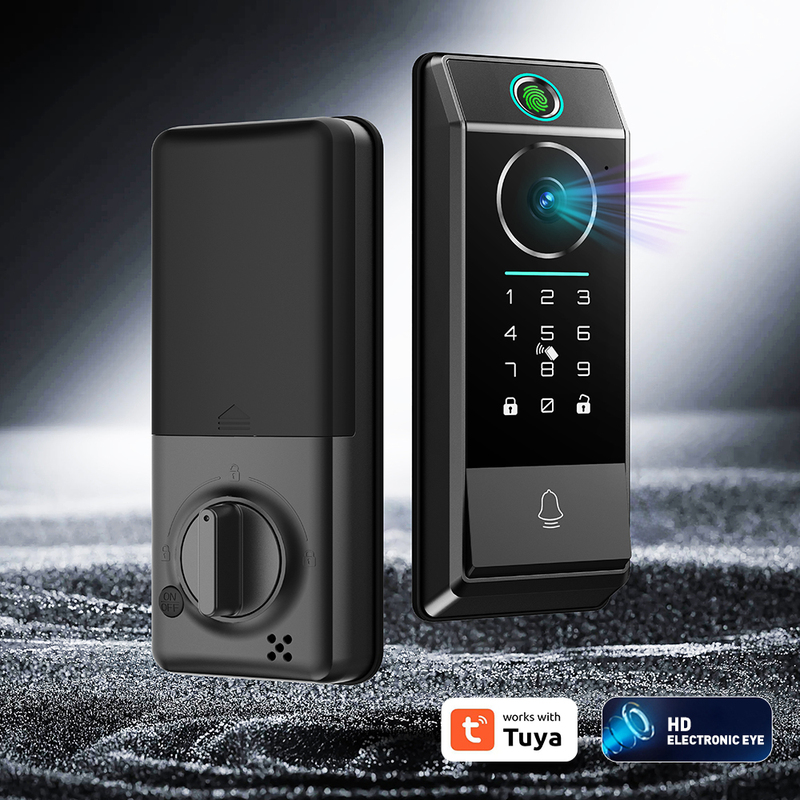European Waterproof Aluminum Door Lock Intelligent